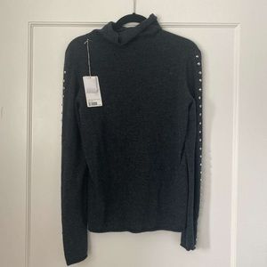 brand new Zadig and Voltaire cashmere turtleneck sweater TAGS STILL ON.